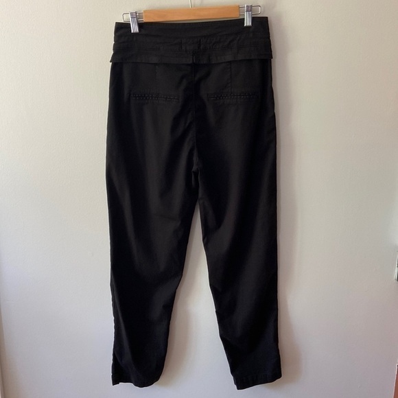 Pistola High-Waisted Pleated Trousers Black Size 27 - Picture 5 of 14